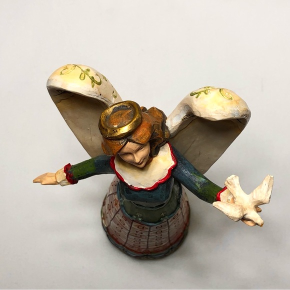 St. Nicholas Square 2009 Winterland Collection Peace On Earth Angel Figurine - Picture 8 of 9